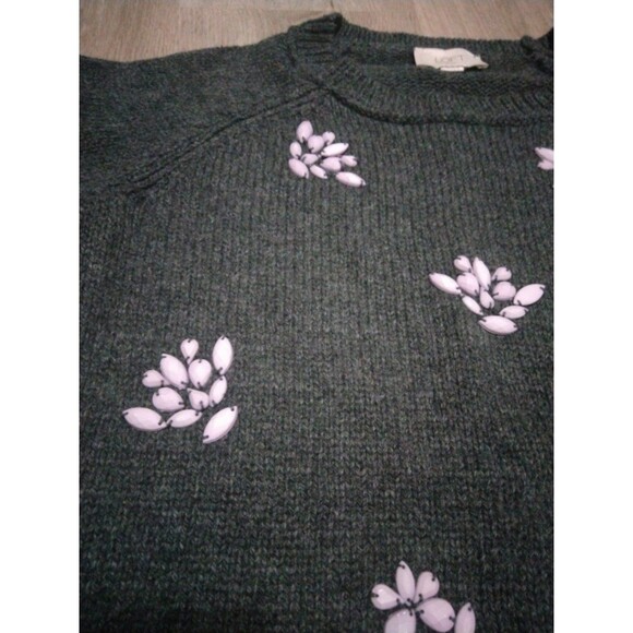 Loft Sweater women's x-small Gray - Picture 3 of 8